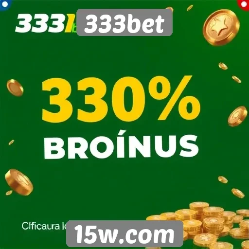 Promos e bônus atrativos no site de apostas 333bet